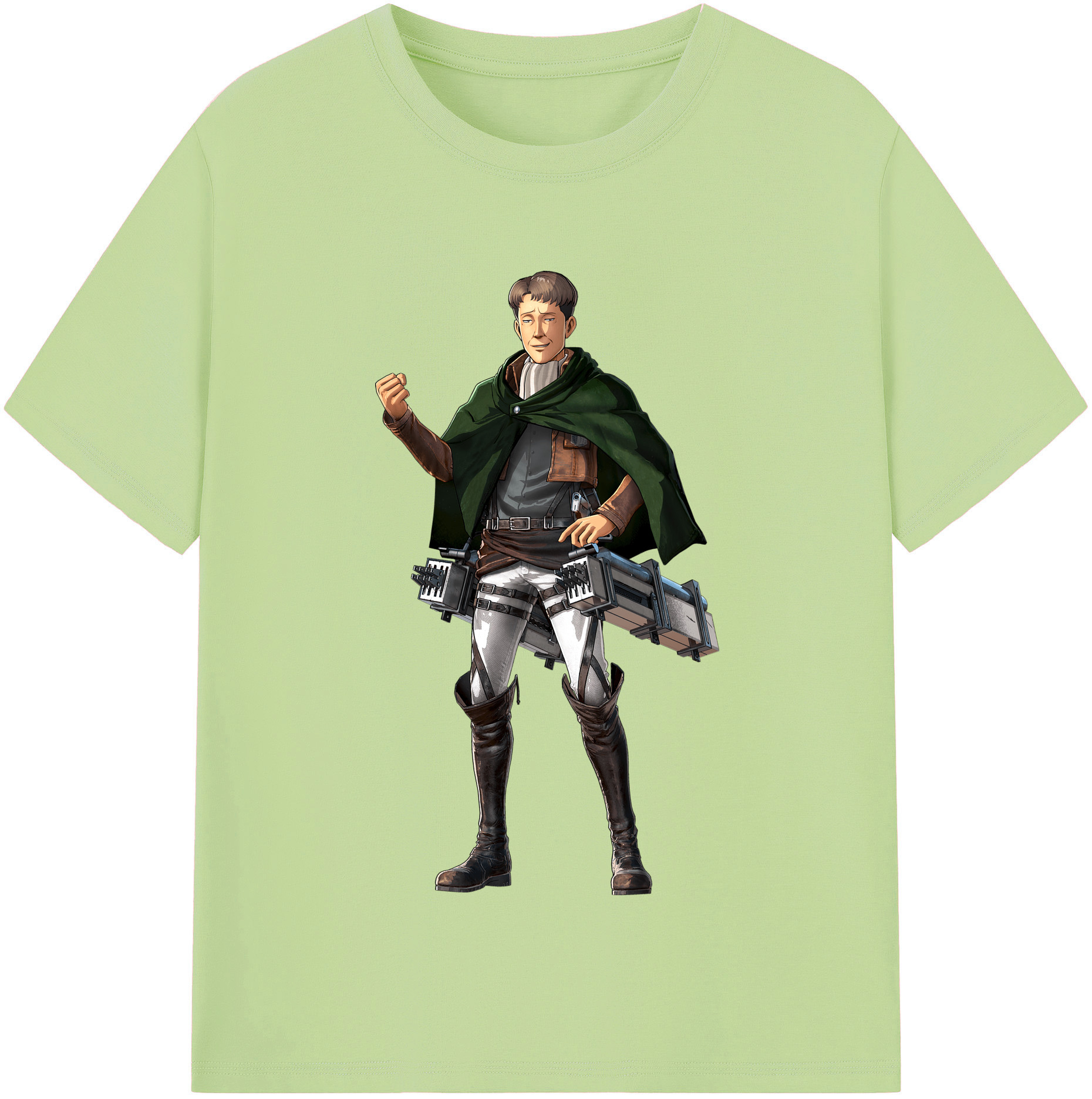 （画像用） 進撃の巨人 Attack on Titan 綿100％半袖Tシャツ（フロントプリント）